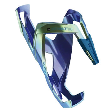 Koszyk na bidon Elite Custom Race Plus niebieski/zielony