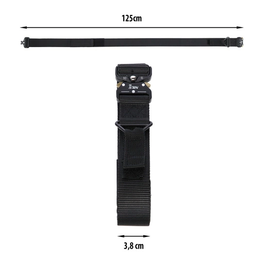 Pasek taktyczny NILS CAMP NC1729 czarny