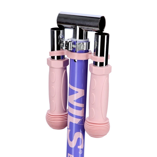 Hulajnoga miejska NILS EXTREME HD120L LED fioletowa