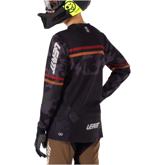 Koszulka rowerowa dziecięca LEATT Jersey MTB Gravity 4.0 Junior black