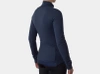 Koszulka rowerowa damska termiczna z długim rękawem Bontrager Circuit LS Navy Blue