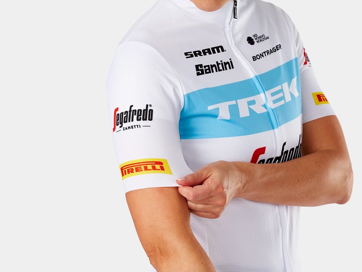 Koszulka rowerowa damska Santini Trek-Segafredo Replica White