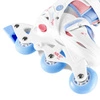 Łyżworolki dziecięce 3w1 NILS FUN NJ1190 XS biało / niebieskie
