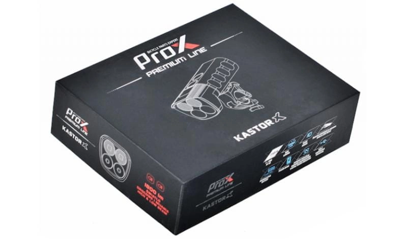 Lampka rowerowa przednia Prox Kastor-X 1800 lm