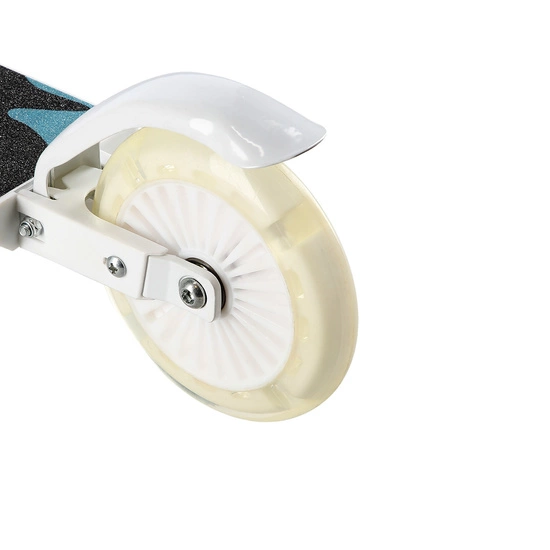 Hulajnoga miejska NILS EXTREME HD505 LED biały / miętowy