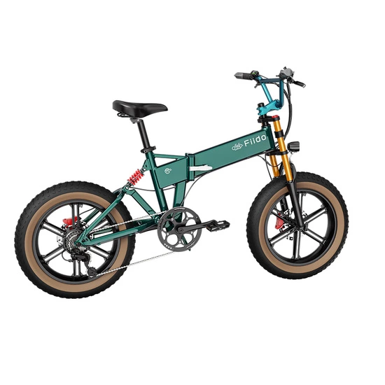 Rower elektryczny składany Fiido M1 Pro 250W 556.8Wh turkusowy