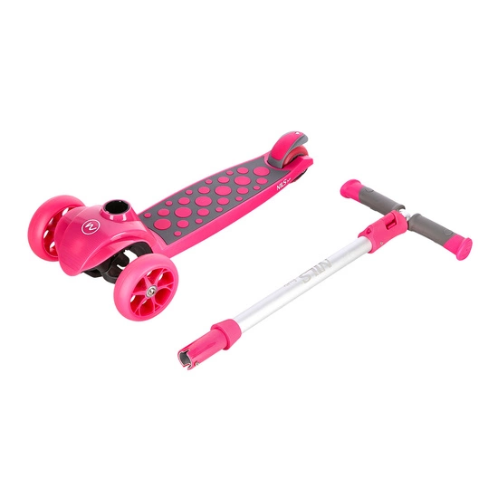 Hulajnoga dziecięca NILS FUN HLB02 różowa