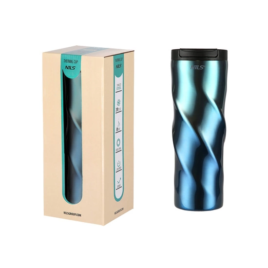 Kubek termiczny NILS NCB22 niebieski