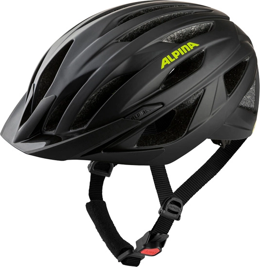 Kask rowerowy Alpina Parana black/neon yellow