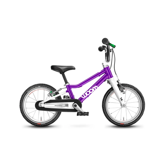 Rower dziecięcy woom 2 14" purple 