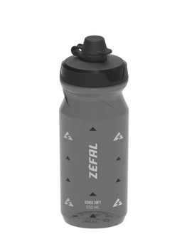 Bidon rowerowy Zefal Sense Soft No-Mud 650 ml Czarny