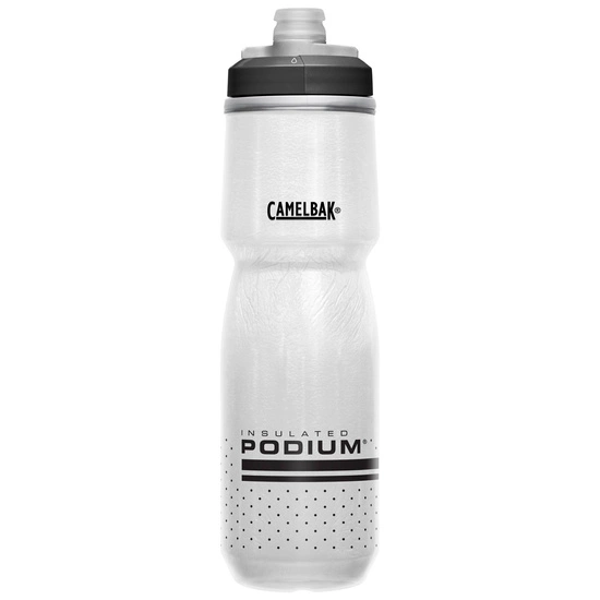 Bidon rowerowy termiczny Camelbak Podium Chill 710 ml white/black