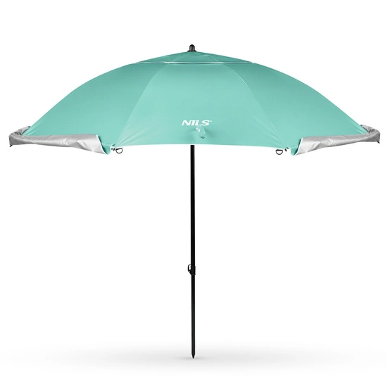 Parasol plażowy 2w1 NILS NC17114 XXL 240 cm zielony