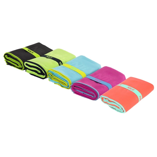 Ręcznik z mikrofibry szybkoschnący NILS NCR11 140x70 koralowy