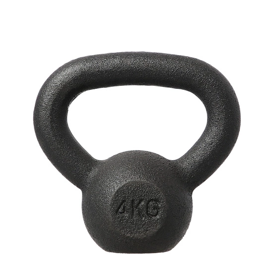 Kettlebell żeliwny HMS KZG04 4 kg czarny