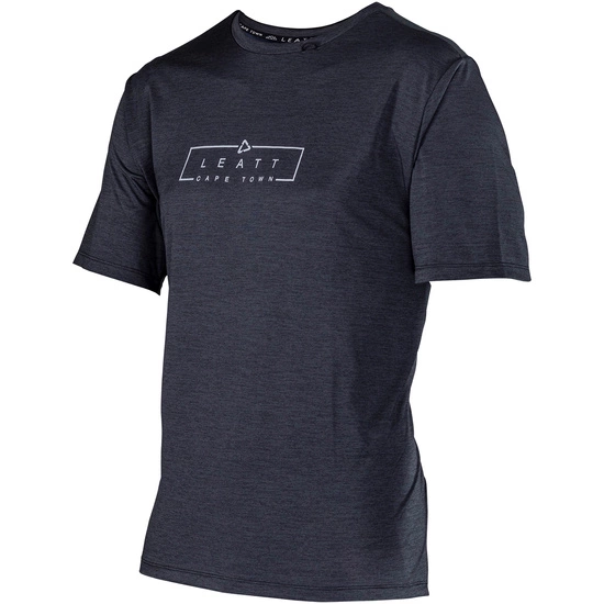 Koszulka rowerowa Leatt Jersey MTB Trail 1.0 black