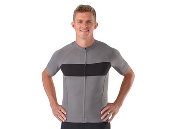Koszulka rowerowa męska Bontrager Circuit LTD Grey/Black