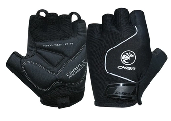 Rękawiczki rowerowe Chiba Cool Air Black