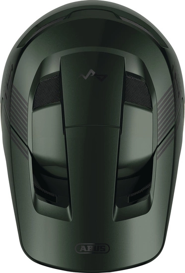 Kask rowerowy fullface ABUS HiDrop green