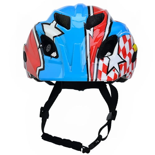 Kask rowerowy dziecięcy Prox Flash Led samochody