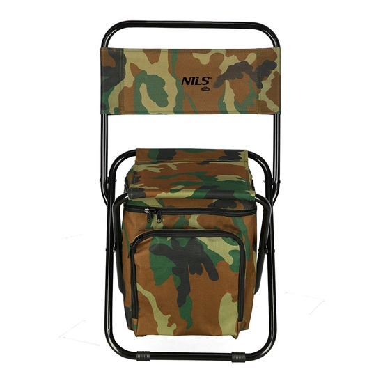 Krzesło turystyczne składane wędkarskie NILS CAMP NC3012 moro