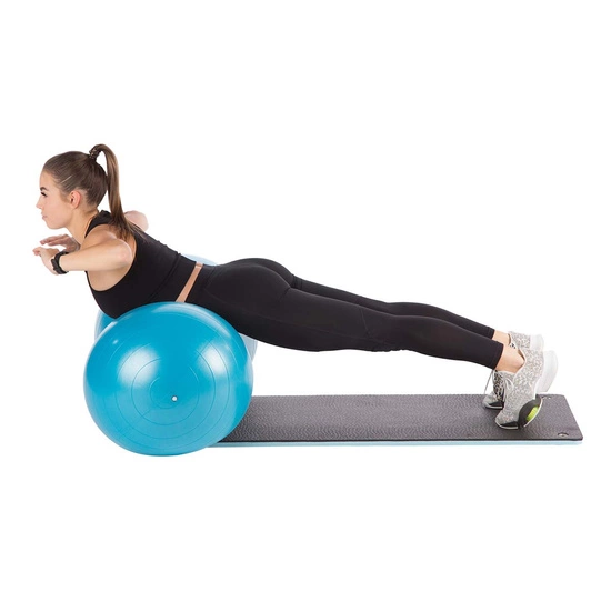 Piłka gimnastyczna orzeszek HMS YP05 niebieska