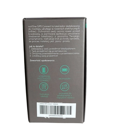 Lokalizator rowerowy notiOne GPS Yamaha PW-X3