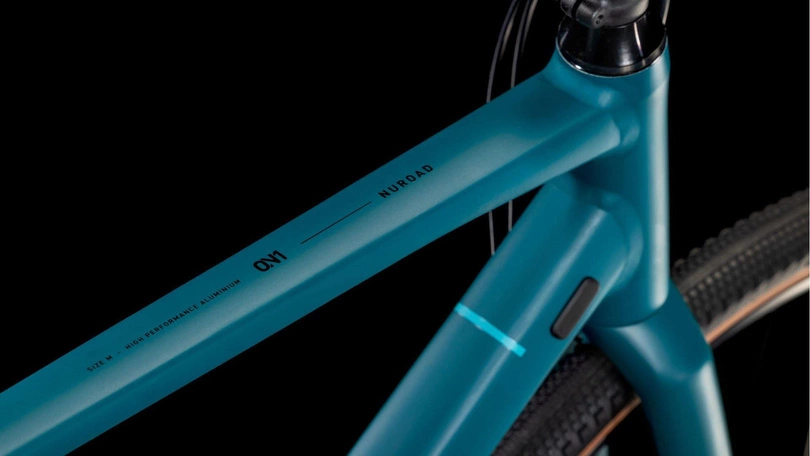 Rower gravel Cube Nuroad ONE 2025 poseidongreen/black