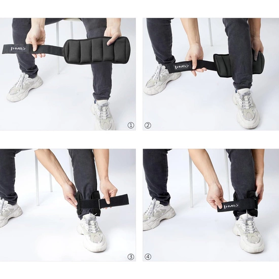 Obciążniki na ręce i nogi HMS ONK02 2 x 1 kg