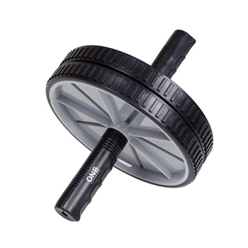 Wałek podwójny ONE FITNESS WK20 czarny