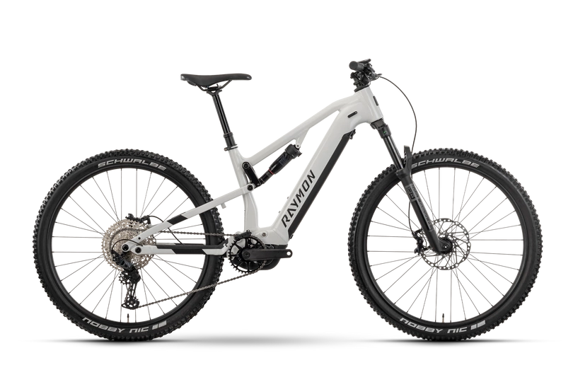 Rower elektryczny górski Raymon TrailRay 120 Ultra 800Wh 2025 silver