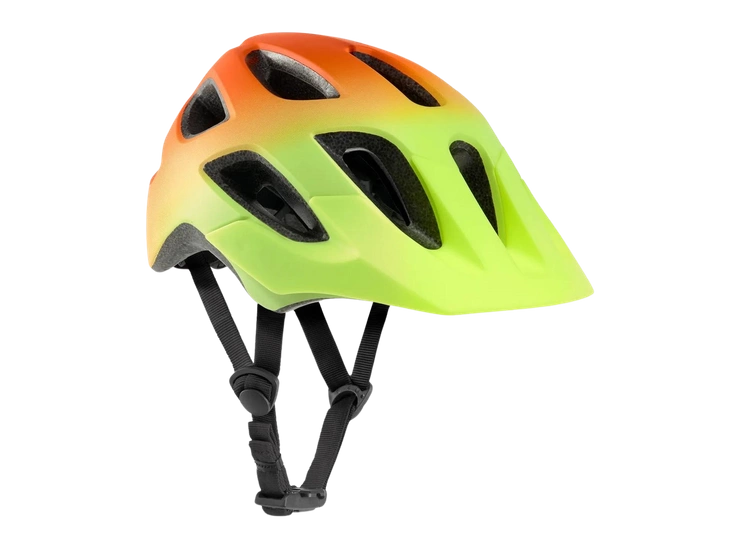 Kask rowerowy dziecięcy Bontrager Tyro orange/fluo yellow