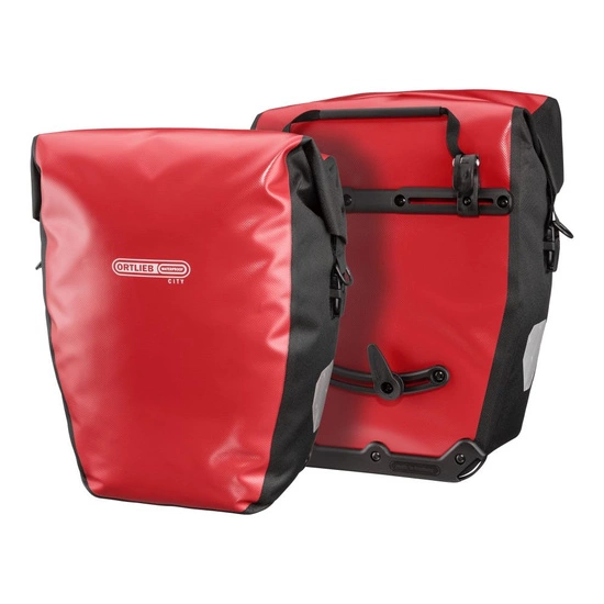 Zestaw sakw na bagażnik Ortlieb Back-Roller City 40 L red/black