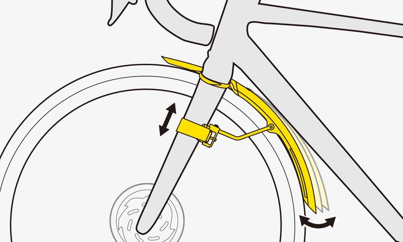 Błotniki rowerowe Topeak Tetrafender Set G1&G2 Gravel