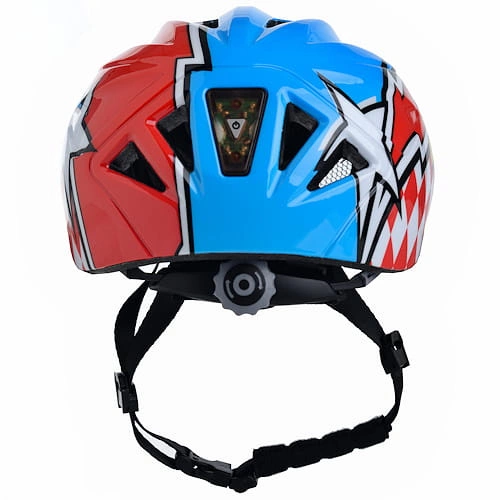 Kask rowerowy dziecięcy Prox Flash Led samochody