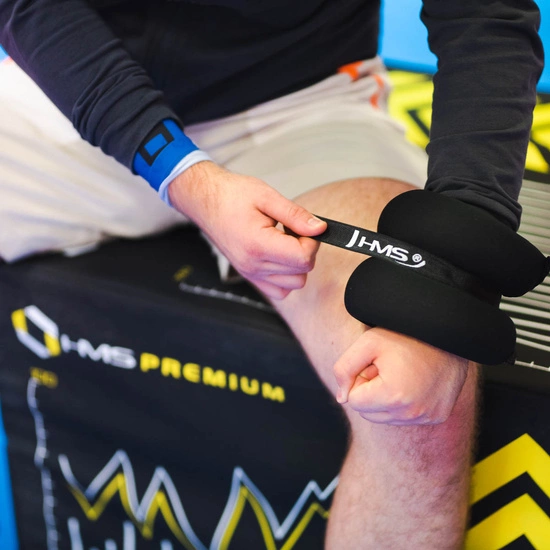 Obciążniki na ręce i nogi HMS OB06 2 x 3 kg czarne