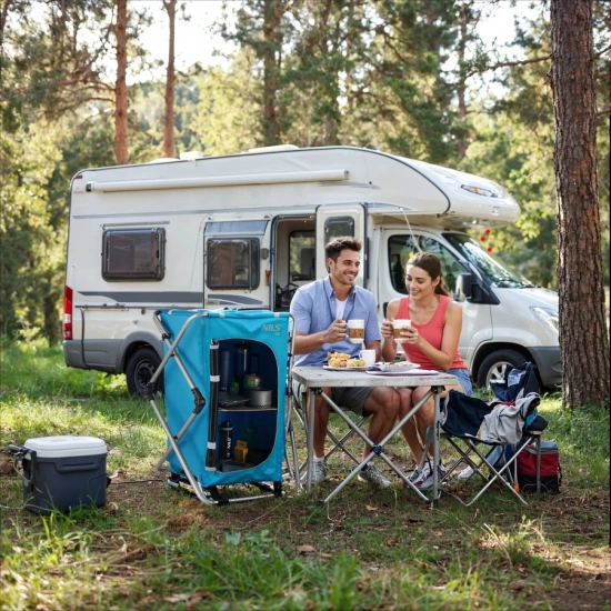 Szafka turystyczna pop - up NILS CAMP NC3702