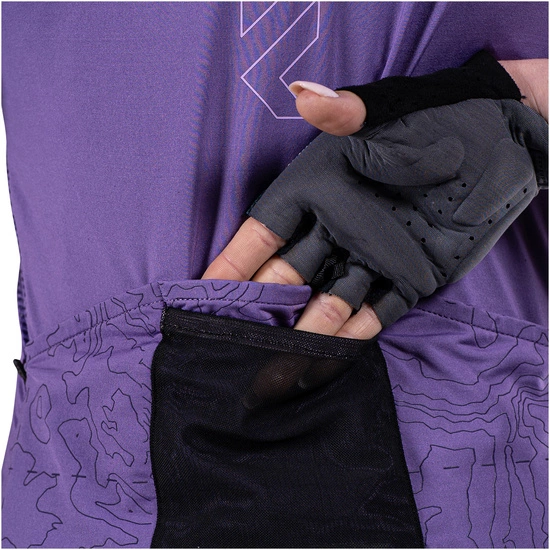 Koszulka rowerowa damska Leatt Jersey MTB Endurance 5.0 Women iris