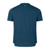 Koszulka rowerowa męska Endura Loop S/S Zipped blue