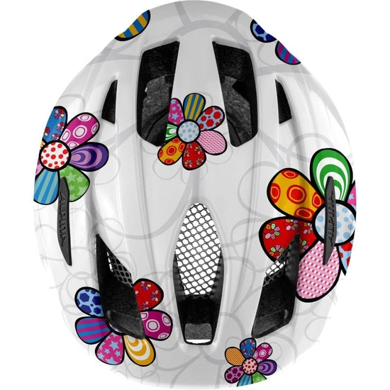 Kask rowerowy dziecięcy Alpina Pico flowers