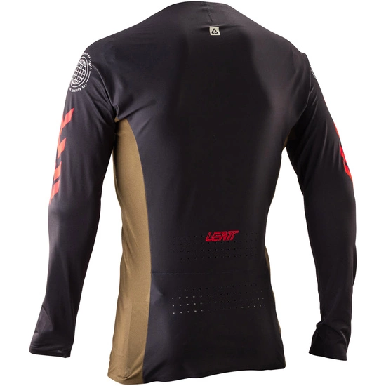Koszulka rowerowa LEATT Jersey MTB Gravity 5.0 racebrown