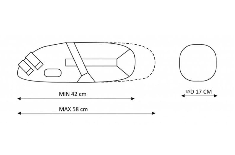 Torba rowerowa podsiodłowa Sport Arsenal 602 11L