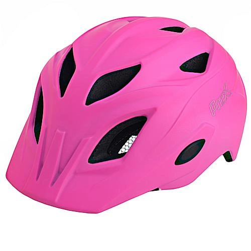 Kask rowerowy dziecięcy Prox Flash Led różowy