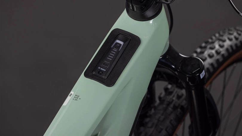 Zestaw: Rower elektryczny górski Cube Stereo Hybrid ONE44 HPC Race 800 2026 driedherbs + Bosch Kiox 400C (BRC3200)