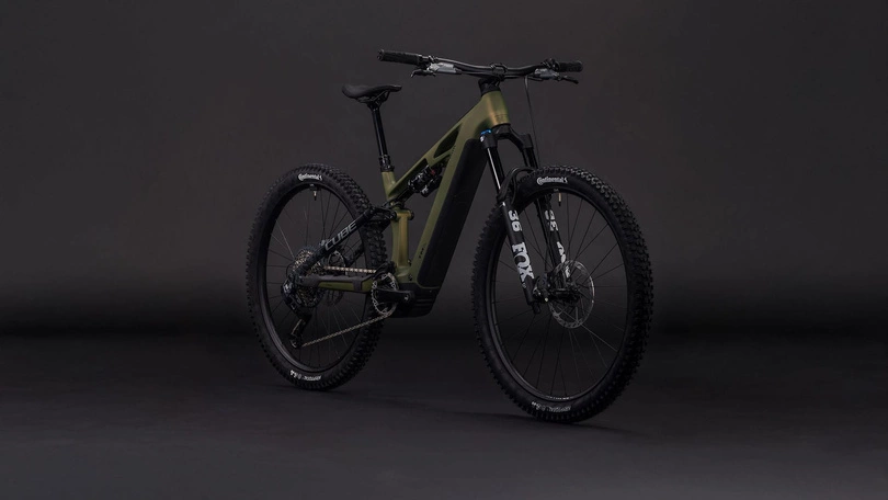 Zestaw: Rower elektryczny górski Cube Stereo Hybrid ONE44 HPC TM 800 2026 reedgreen + Bosch Kiox 400C (BRC3200)