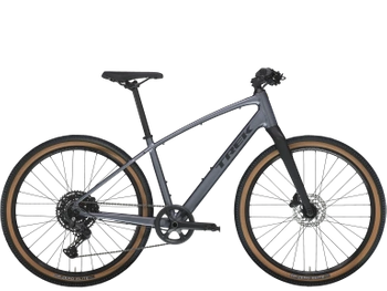 Zestaw: Rower crossowy Trek Dual Sport 3 Gen 5 2025 galactic grey + Akcesoria