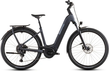 Rower elektryczny trekkingowy Cube Kathmandu Hybrid One 800 EasyEntry 2026 grey