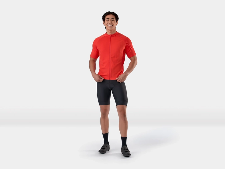 Koszulka rowerowa męska Trek Solstice Red