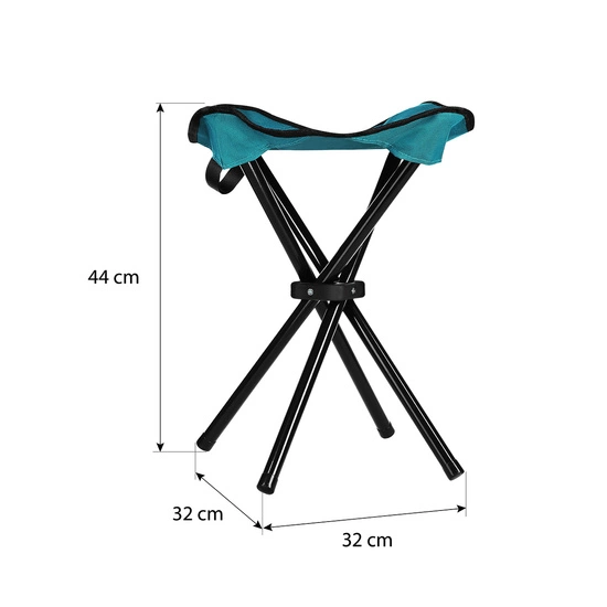 Krzesło turystyczne składane NILS CAMP NC3010 zielone