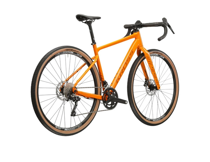 Rower gravel Kross Esker 5.0 2024 pomarańczowy